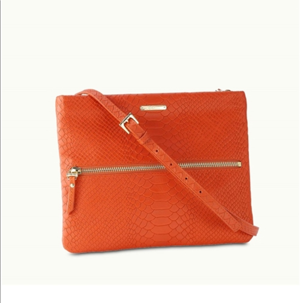 GiGi New York Crossbody Python Bag